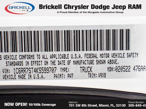 Used 2019 RAM 1500 Tradesman w/ Popular Equipment Group image 33