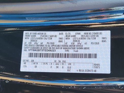 New 2026 Ford F250 Lariat w/ Lariat Premium Package image 13