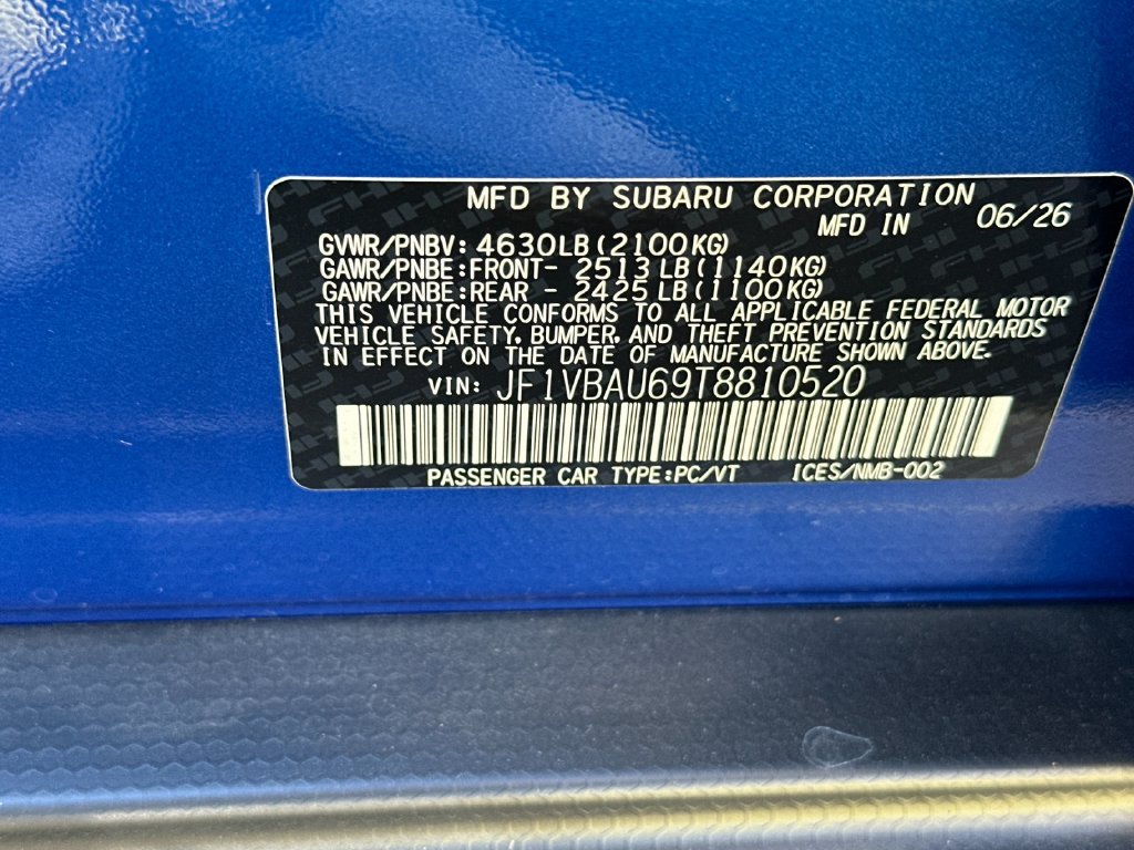 New 2026 Subaru WRX GT w/ Accessory Package #2 AWD/4WD image 32