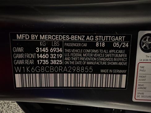 Certified 2024 Mercedes-Benz S 63 AMG S image 22