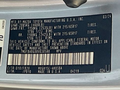 Used 2024 Toyota Corolla Cross AWD Hybrid image 31