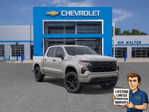 New 2026 Chevrolet Silverado 1500 Custom w/ LPO, Dark Essentials Package image 1