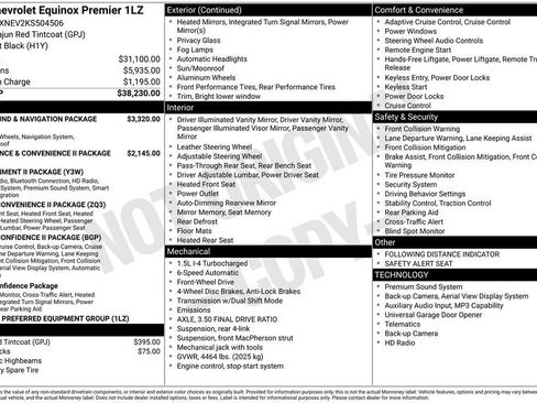 Used 2019 Chevrolet Equinox Premier FWD image 11