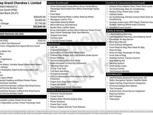 Used 2022 Jeep Grand Cherokee L Limited image 15