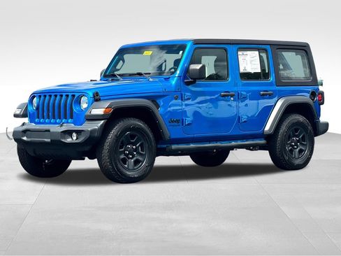 Used 2022 Jeep Wrangler Unlimited Sport AWD/4WD image 3