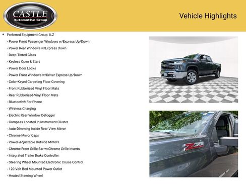 Used 2020 Chevrolet Silverado 3500 LTZ w/ LTZ Premium Package AWD/4WD image 4