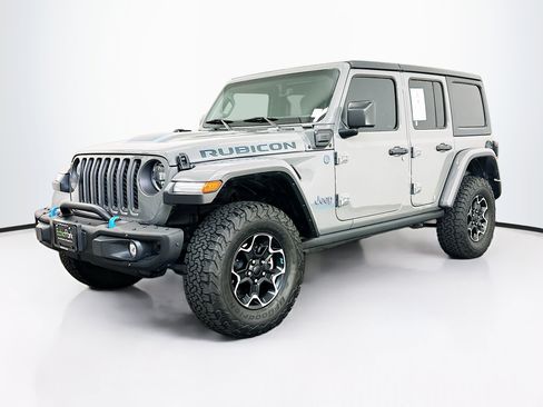 Used 2023 Jeep Wrangler Unlimited Rubicon 4xe w/ Steel Bumper Group image 3