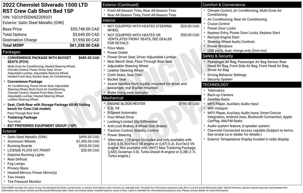 Used 2022 Chevrolet Silverado 1500 RST AWD/4WD image 14