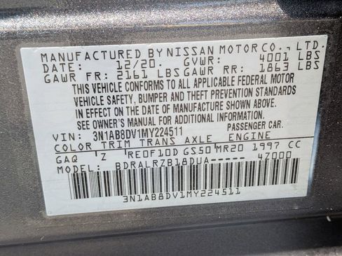 Used 2021 Nissan Sentra SR FWD image 26