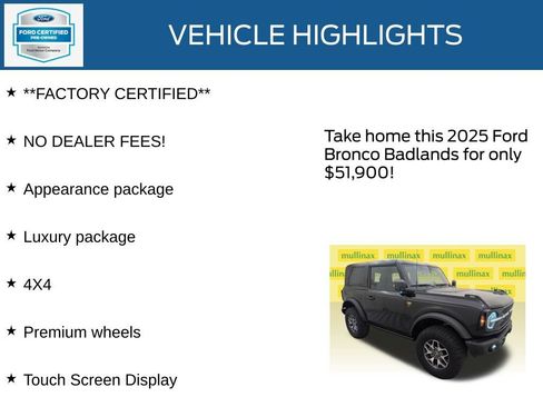 Used 2025 Ford Bronco Badlands image 13