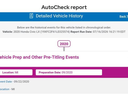 Used 2020 Honda Civic LX image 47