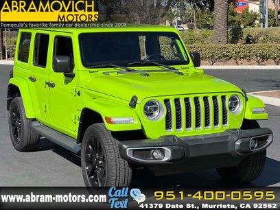 Used 2021 Jeep Wrangler Unlimited Sahara w/ Cold Weather Group