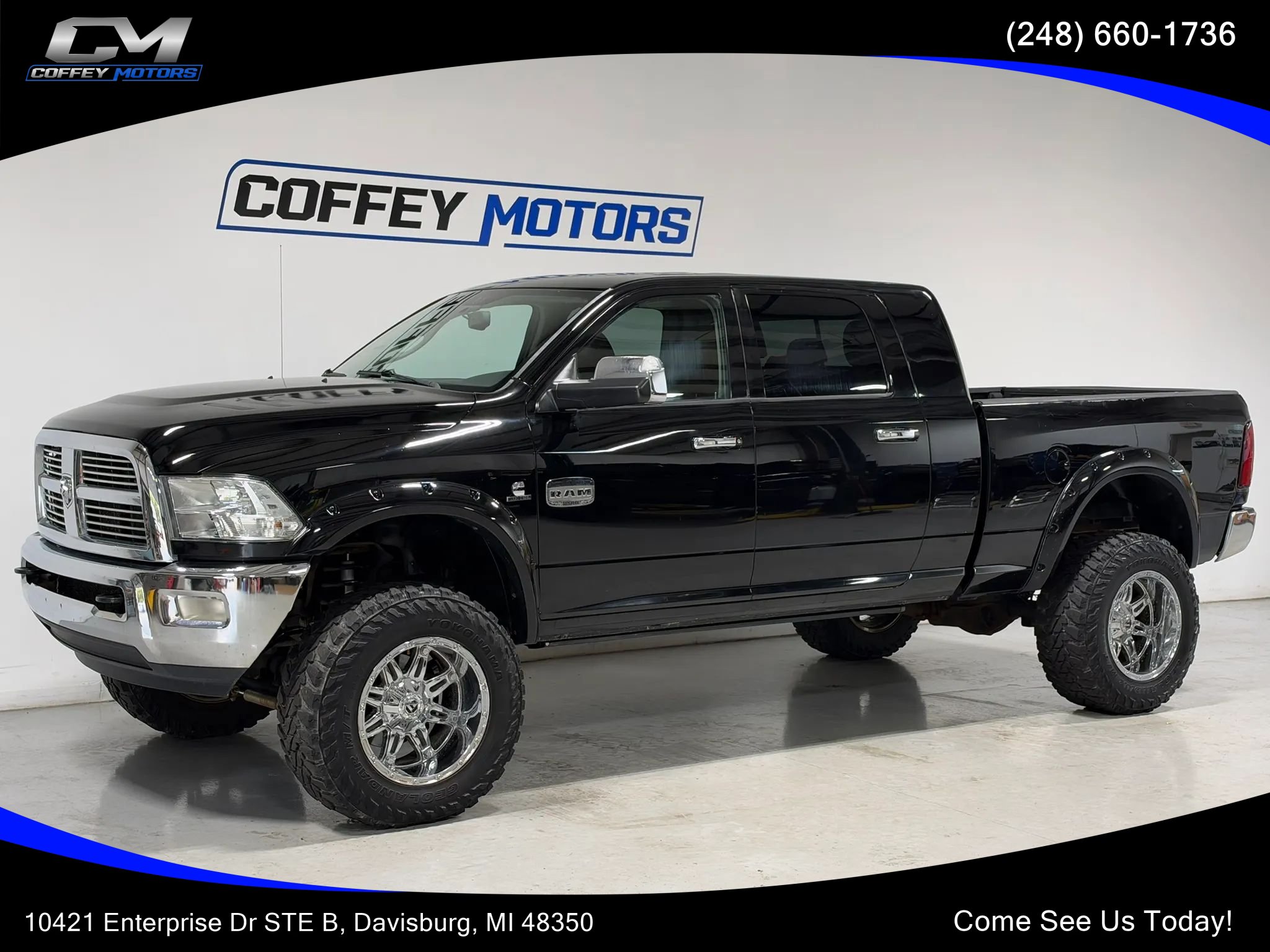 Used 2012 RAM 2500 Longhorn w/ HD Snow Plow Prep Group AWD/4WD image 1