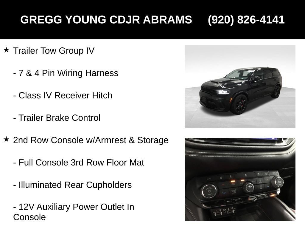 Used 2022 Dodge Durango SRT w/ Black Package AWD/4WD image 13