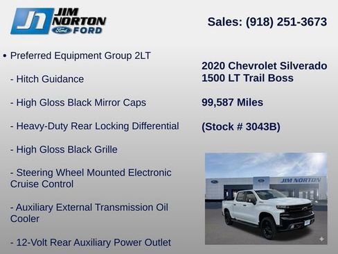 Used 2020 Chevrolet Silverado 1500 LT Trail Boss AWD/4WD image 31