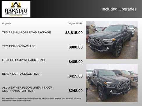 Used 2022 Toyota Tacoma TRD Off-Road w/ TRD Premium Off Road Package image 4