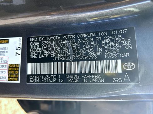 Used 2007 Toyota Prius Base image 25