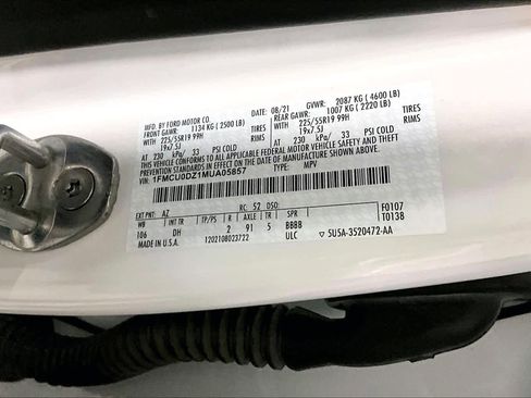 Used 2021 Ford Escape Titanium w/ Titanium Elite Package image 35