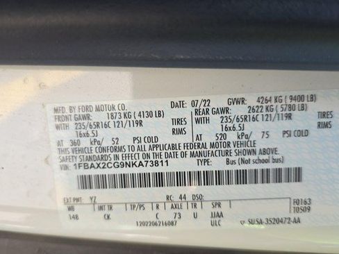 Used 2022 Ford Transit 350 XLT RWD image 9