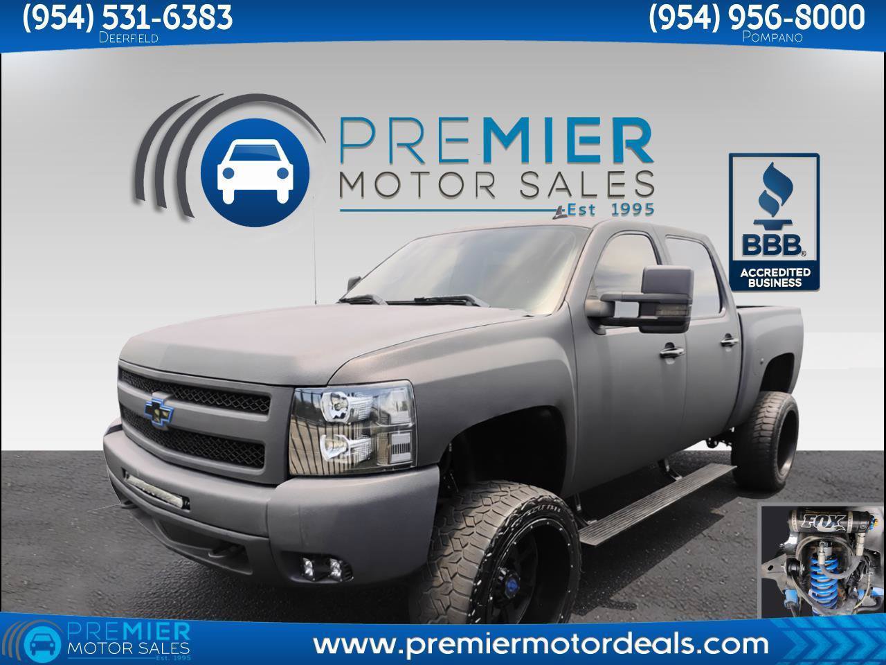 Used 2008 Chevrolet Silverado 1500 LTZ w/ Safety Package AWD/4WD image 1