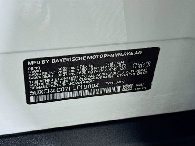 Used 2020 BMW X5 sDrive40i w/ Convenience Package RWD image 37