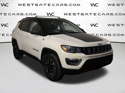 Used 2021 Jeep Compass Trailhawk AWD/4WD image 38