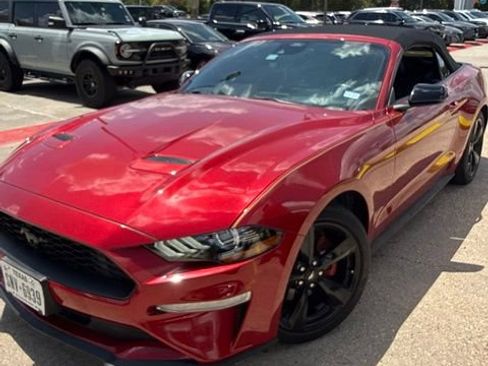 Used 2022 Ford Mustang Premium w/ Black Accent Package RWD image 1