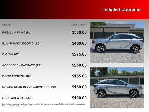 Used 2024 Lexus RX 350h w/ Accessory Package (Z1) AWD/4WD image 4