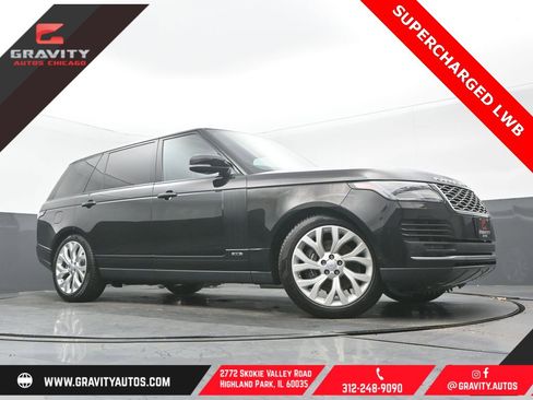 Used 2020 Land Rover Range Rover Long Wheelbase HSE image 1