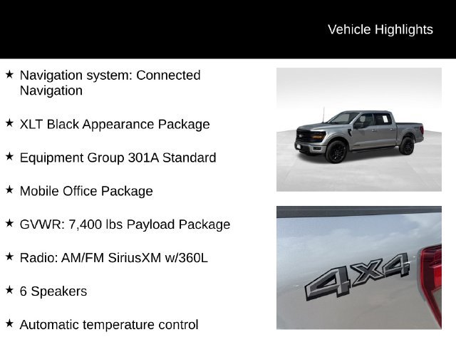Used 2024 Ford F150 XLT w/ Mobile Office Package AWD/4WD image 7