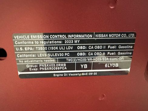 Used 2023 Nissan Sentra SV w/ All-Weather Package FWD image 36