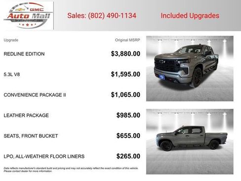 New 2026 Chevrolet Silverado 1500 RST w/ Redline Edition image 3