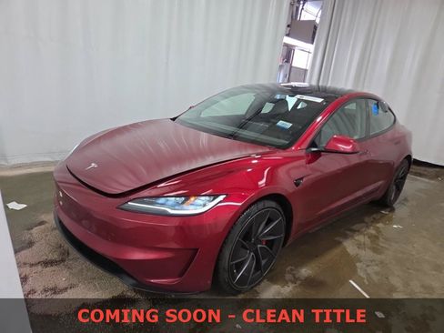 Used 2025 Tesla Model 3 Performance AWD/4WD image 1