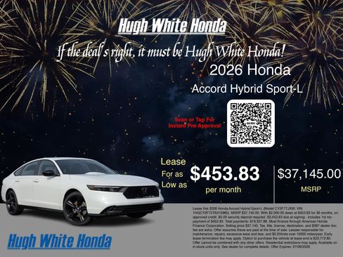 New 2026 Honda Accord Sport image 3