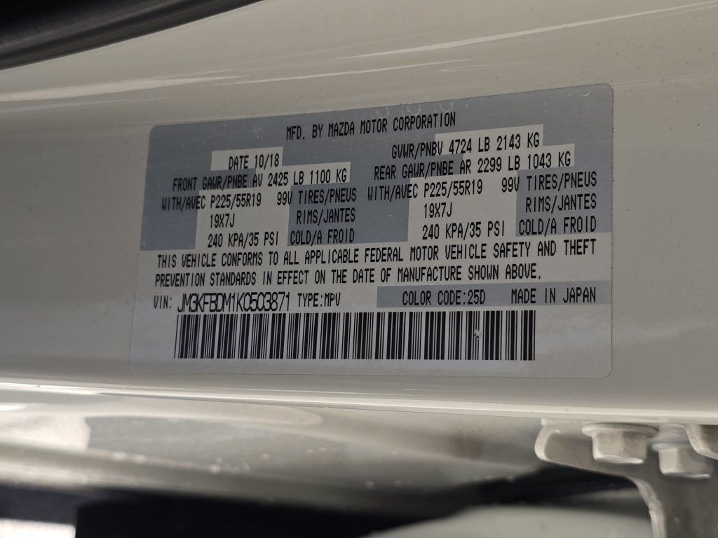 Used 2019 MAZDA CX-5 Grand Touring AWD/4WD image 38