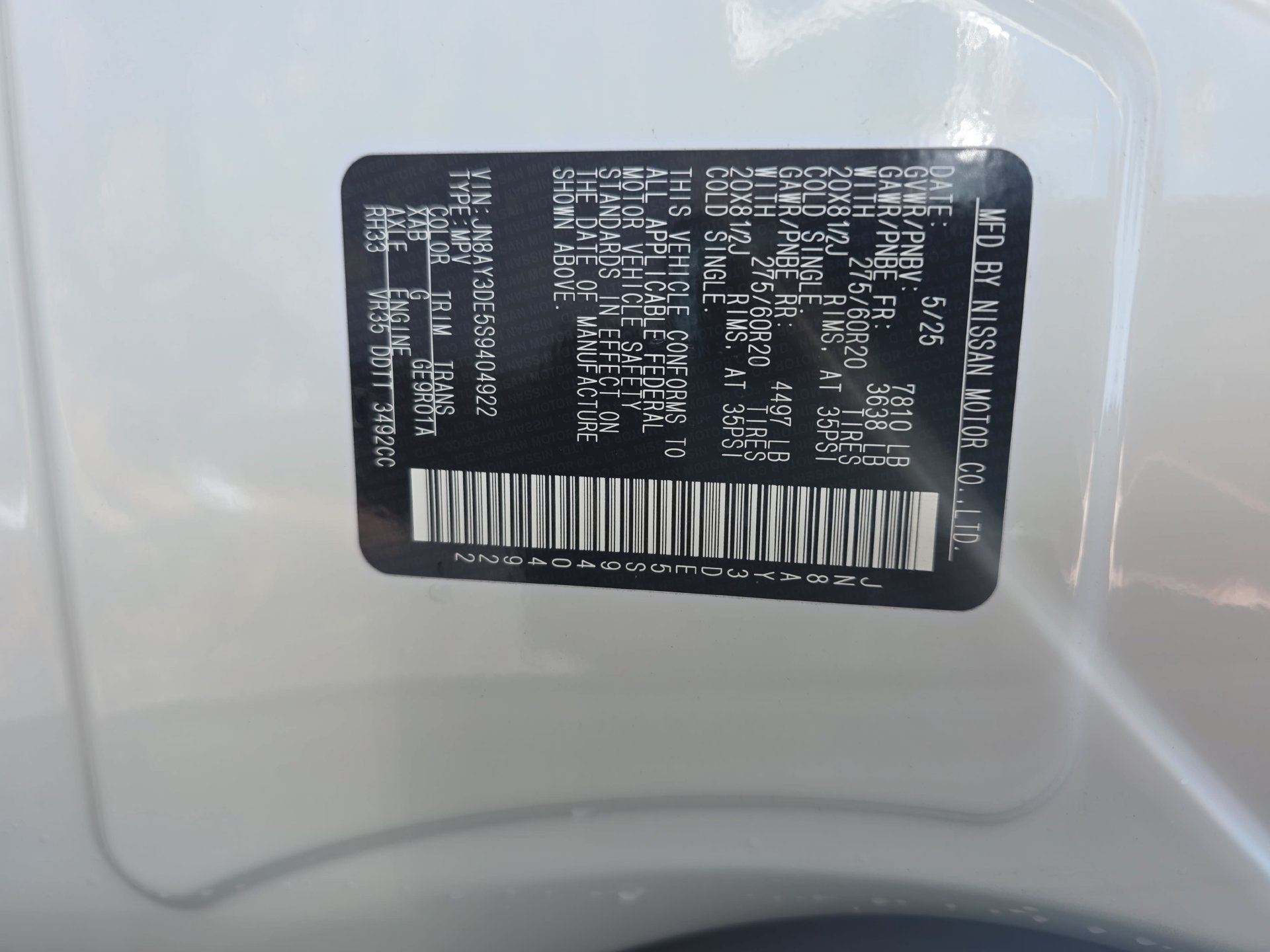 Used 2025 Nissan Armada PRO-4X AWD/4WD image 33