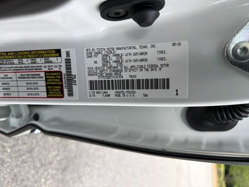 New 2026 Toyota Tundra 1794 Edition AWD/4WD image 31