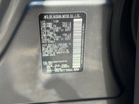 New 2026 INFINITI QX80 4WD w/ Sport Exterior Package image 19