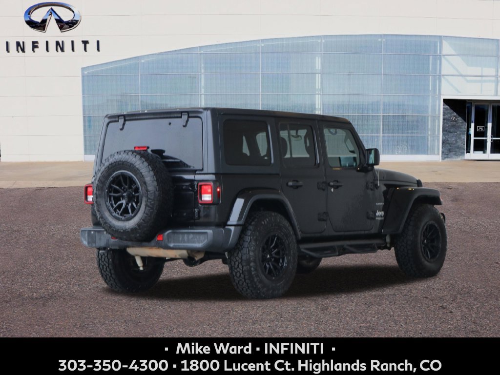 Used 2020 Jeep Wrangler Unlimited Sahara AWD/4WD image 8
