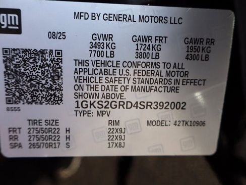 New 2025 GMC Yukon XL Elevation AWD/4WD image 29