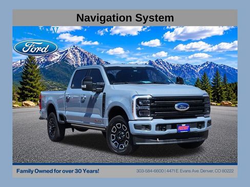 Used 2025 Ford F350 Platinum w/ FX4 Off-Road Package AWD/4WD image 1