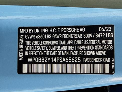 Certified 2023 Porsche Taycan 4S AWD/4WD image 12