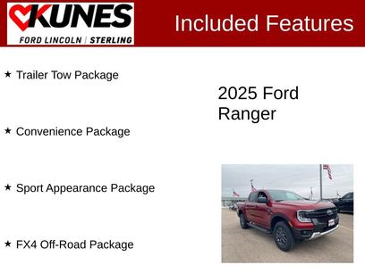 New 2025 Ford Ranger XLT w/ Equipment Group 301A High