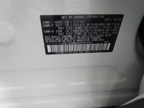Certified 2025 Subaru Ascent Premium AWD/4WD image 22