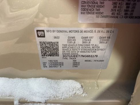 Used 2022 GMC Sierra 1500 AT4 w/ AT4 Preferred Package image 37