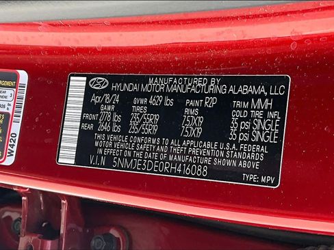 Used 2024 Hyundai Tucson Limited FWD image 32