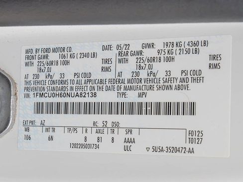 Used 2022 Ford Escape SEL FWD image 34
