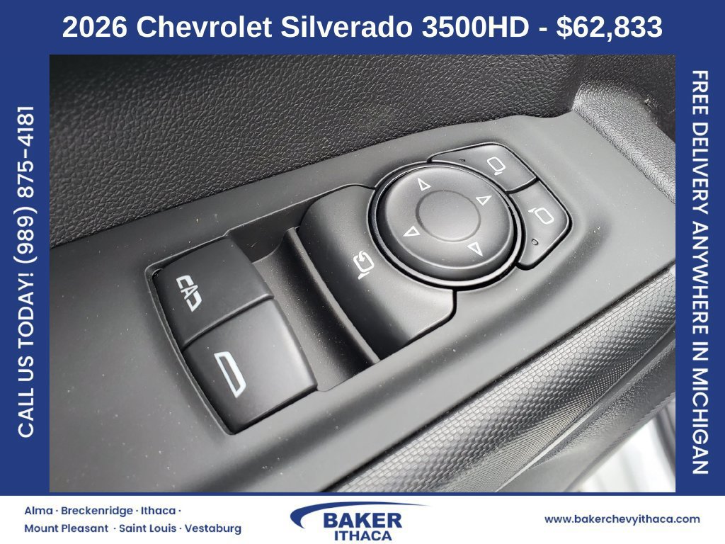 New 2026 Chevrolet Silverado 3500 W/T w/ WT Convenience Package AWD/4WD image 23