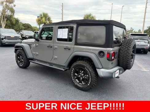 Used 2021 Jeep Wrangler Unlimited Sport AWD/4WD image 4