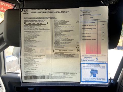New 2026 RAM 2500 Tradesman image 14